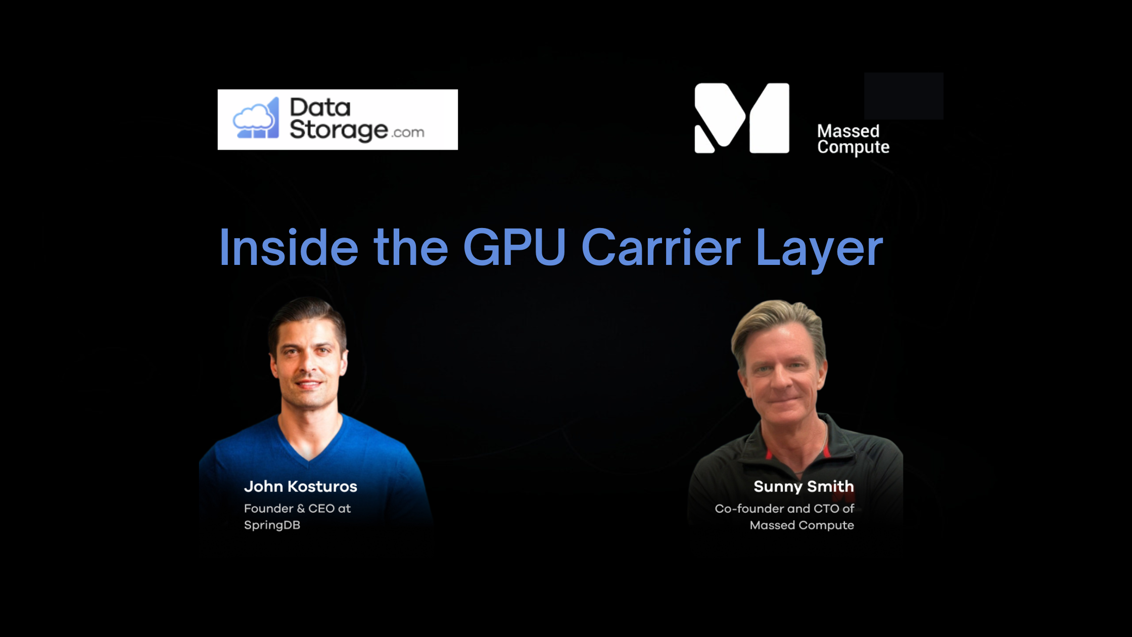 Go Inside the GPU Carrier Layer With Sunny Smith, Co-Founder of Massed Compute