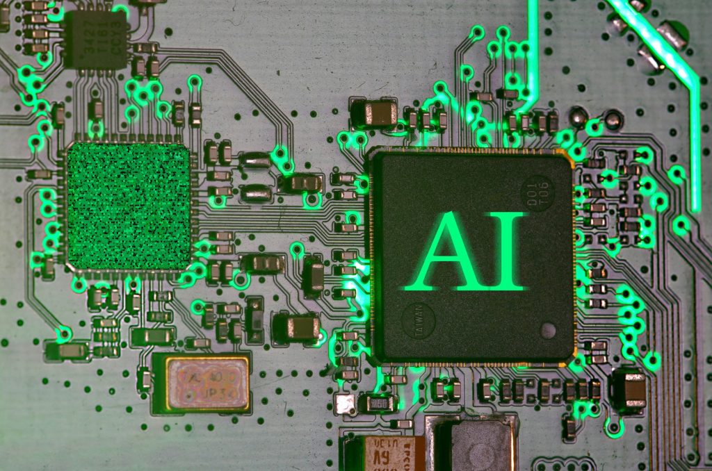 Image of AI chips